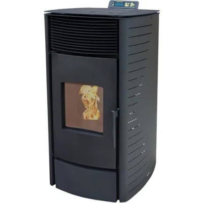 Abbildung von NEMAXX Pelletofen P12 13,6 kW WiFi Ready schwarz