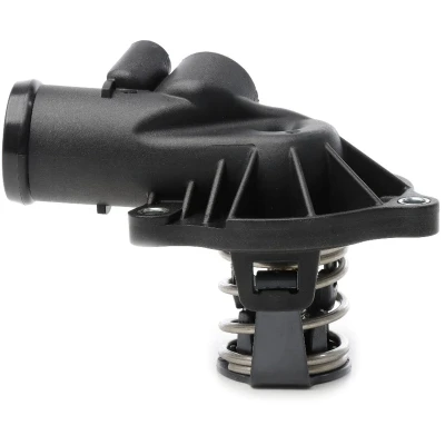 Abbildung von METZGER 4006326 Kühlwasserthermostat 87 mit Flansch AUDI: A4 B8 Avant, Limousine, Q7, VOLKSWAGEN: Touareg I, II