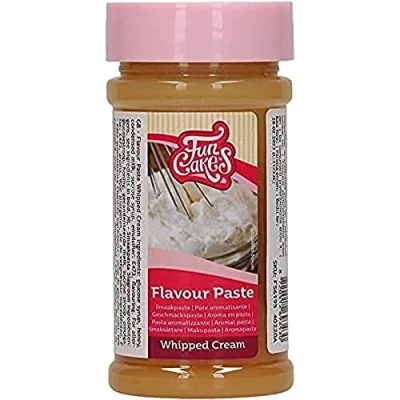 Abbildung von FunCakes Geschmackpaste Schlagsahne: Lebensmittelpaste, großartiger Geschmack, perfekt zum Dekorieren von Kuchen, geeignet für Teig und Füllungen. 100 g.