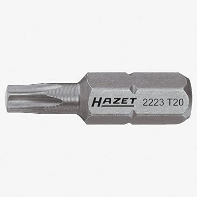 Abbildung von HAZET 2223 T40 Schrauberbit Nickel Chrom Molybdänstahl TORX