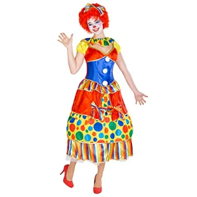 Abbildung von dressforfun Clown Kostüm Frauenkostüm Fridoline, Wundervolles Ballkleid