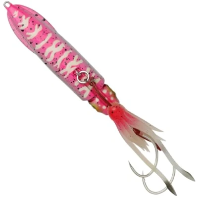 Abbildung von Savage Gear Swim Squid Inchiku 9.7cm (150g) Pink Glow Meeres kunstkoeder