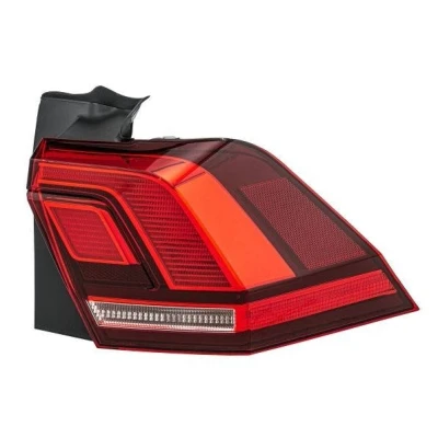 Abbildung von HELLA 2SD 012 519 041 Rückleuchte rechts äusserer Teil, oberer Teil LED, WY21W 12 Rot mit Glühlampe, Lampenträger VOLKSWAGEN: Tiguan II