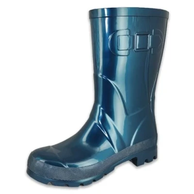 Abbildung von Beck Gummistiefel, Damen, Größe: 40, Blau metallic Schuhe