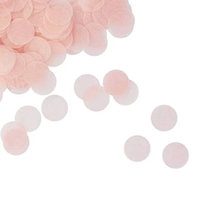 Abbildung von Oblique Unique® Papier Konfetti Rosa Tisch Streu Deko für Geburtstag Party Hochzeit Feier JGA Junggesellinnenabschied