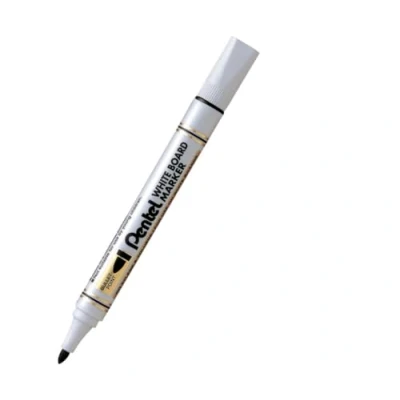 Abbildung von Pentel MW85 AE Whiteboard Marker MW85, Rundspitze, schwarz