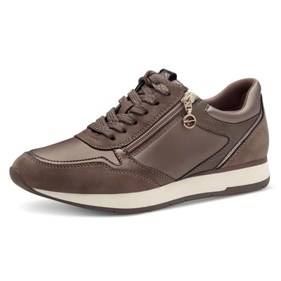 Abbildung von Tamaris Sneaker low, Damen, Größe: 36, Taupe comb Schuhe