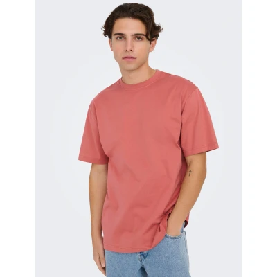 Abbildung von Only &amp; Sons Onsfred RLX SS NOOS Tshirt basic, Herren, Größe: Large, Dusty cedar