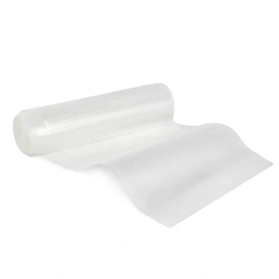 Abbildung von ALLPAX Vakuumrollen 6 m x 25 cm Breite 2 Rollen BPA frei strukturiert lebensmittelecht Folienrollen für Vakuumierer kaufen