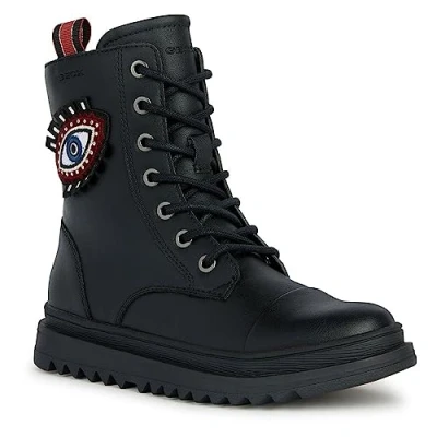 Abbildung von Stiefel Geox Modell J Gillyjaw Girl A Farbe Schwarz