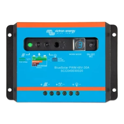 Abbildung von Victron Energy BlueSolar PWM light 48 Volt 30 Amp Solar Laderegler