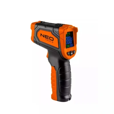 Abbildung von NEO TOOLS Temperaturschätzungsinstrument, Pyrometer, Instrument zur Temperaturschätzung (C 50 880, F 58 1616), Genauigkeit von +/ 1,5%+1 C, berührungslos, wasserdicht, IP54, nicht Medizinprodukt