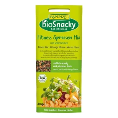 Abbildung von Biosnacky Fitness Sprossenmischungsamen 40 g