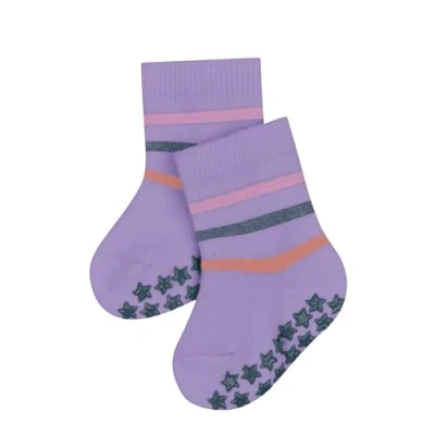 Abbildung von Falke Multi Stripe CP Socken für Kinder, Größe: 80/92, Light lilac