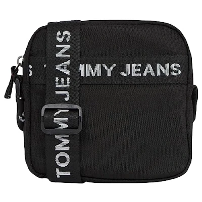 Abbildung von Tommy Jeans Essential Reporter Unisex Umhängetasche, Größe: One Size, Black