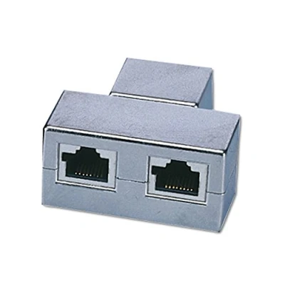 Abbildung von Digitus CAT 5e Modular Kupplung, Geschirmt 2x RJ45 zu 1x Netzwerk Adapter,