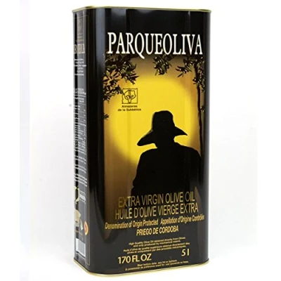 Abbildung von PARQUEOLIVA Spanisches Natives Olivenöl Extra (Sorten Hojiblanca und Picudo) Dose 5 Liter