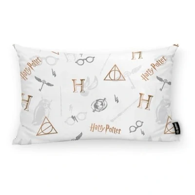 Abbildung von BELUM Harry Potter Kissenbezug Half Panama 100% Bio Baumwolle mit unsichtbarem Reißverschluss Größe: 30 x 50 cm