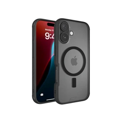 Abbildung von Mous Hülle für iPhone 16 Plus MagSafe Kompatibel Case Durchsichtig Clarity 3.0 Transparent Kristallklares und Schlankes Design Handyhülle