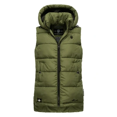 Abbildung von Marikoo Zarinaa Weste, Damen, Größe: XS, Dusty olive