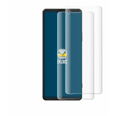 Abbildung von BROTECT 2 Stück Full Cover Schutzfolie für Sony Xperia 1 III 5G Screen Displayschutz Folie [3D Curved, Anti Fingerprint, Kristall Klar]