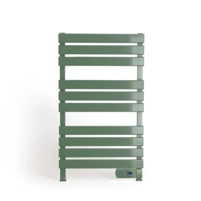 Abbildung von CREATE / WARM Towel 500W Elektrischer Badheizkörper Salbeigrün 96,9x55x5cm Thermostat, geringer Verbrauch