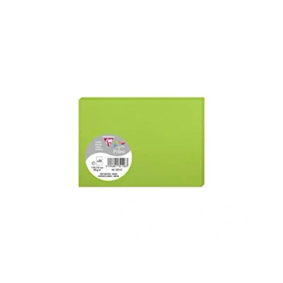 Abbildung von Clairefontaine 1321C Packung mit 25 Karten Pollen in Format C6, 110 x 155mm, 210g, Minze