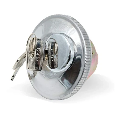 Abbildung von Tankdeckel + Schloß 40mm, chrom für Zündapp Kreidler Yamaha FS1 Hercules Prima M 2 3 4 5 S Mofa Moped Puch
