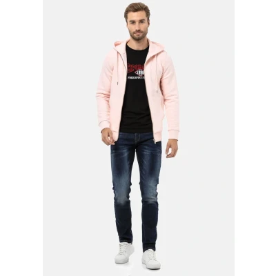 Abbildung von Cipo &amp; Baxx Sweatjacke, Herren, Größe: Large, Pink