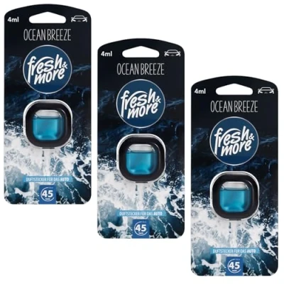 Abbildung von Fresh &amp; More Auto Lufterfrischer Ocean Breeze 4ml (3er Pack)