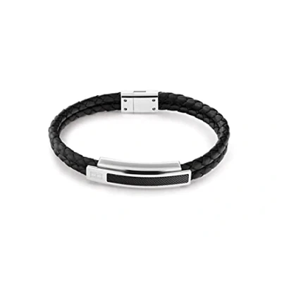 Abbildung von Tommy Hilfiger Jewelry armband für Herren aus Leder Schwarz 2790357