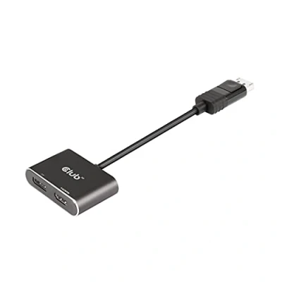 Abbildung von Club 3D MST Hub DisplayPort™ 1.4 auf + HDMI™ 4K60Hz St./B.