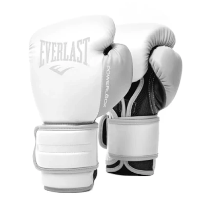 Abbildung von Everlast Unisex Erwachsene Powerlock 2R Glove Handschuhe, Weiß, 10Oz Eu