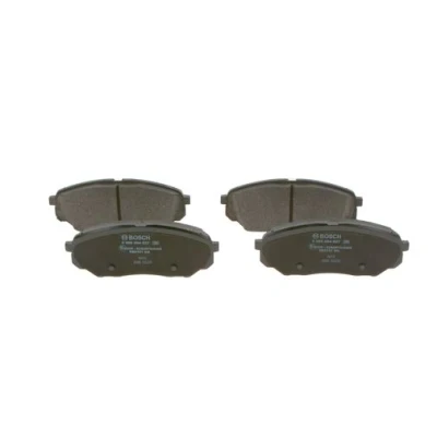Abbildung von BOSCH 0 986 494 827 Bremsbelagsatz Low Metallic mit akustischer Verschleißwarnung Anti Quietsch Blech KIA: SORENTO 3