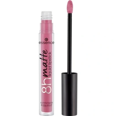 Abbildung von essence 8h matte liquid lipstick, Nr. 05, Pink, langanhaltend, mattierend, schnelltrocknend, matt, vegan, wasserfest, ölfrei, ohne Alkohol, 3er Pack (3x2.5ml)