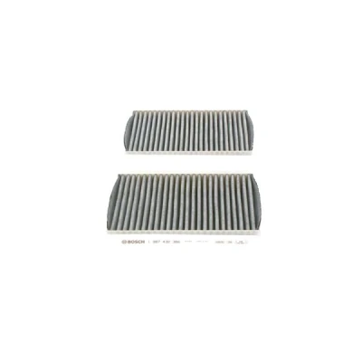 Abbildung von BOSCH 1 987 432 386 Innenraumfilter Aktivkohlefilter, Filtereinsatz 175 140 30,5 ALFA ROMEO: 147, GT, 156 Limousine