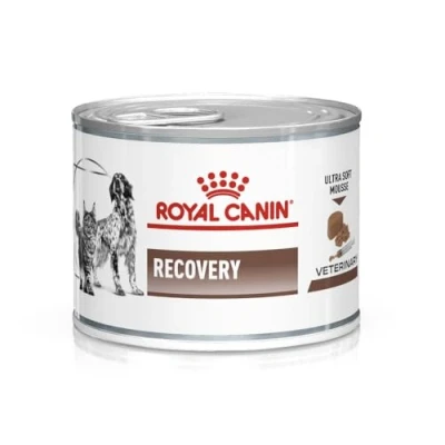 Abbildung von Royal Canin Veterinary Recovery 12 x 195 g Diät Alleinfuttermittel für ausgewachsene Hunde und Katzen Ultra Soft Mousse mit einem hohen Proteingehalt