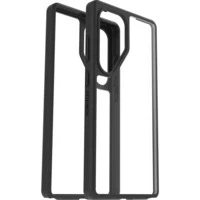 Abbildung von OtterBox Sleek Case Series Hülle für Samsung Galaxy S25 Ultra, stoßfest, sturzsicher, ultraschlank, schützende Hülle, Getestet nach Militärstandard, Transparent/Schwarz, Keine Einzelhandelsverpackung
