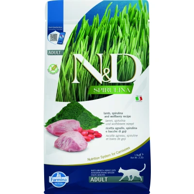 Abbildung von N&amp;D Spirulina Katzenfutter Lamm 1,5 kg