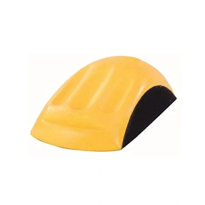 Abbildung von Mirka Handschleifblock mit Klett I Handschleifer Schleifklotz für Ø 150mm Schleifscheiben Zum Schleifen von Holz, Spachtel, Lack, Kunststoff 8390330111