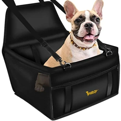 Abbildung von Purlov Tiertransporttasche Komfortabler und sicherer Autositz/Sitztransporter für Hund &amp; Katze
