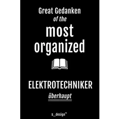 Abbildung von Notizbuch für Elektrotechniker: Originelle Geschenk Idee [120 Seiten kariertes DIN A6 blanko Papier]