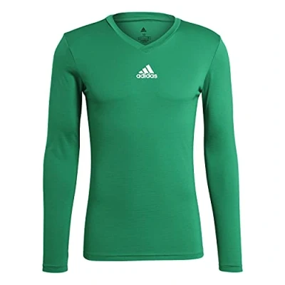 Abbildung von adidas Originals TEAM BASE Langarmshirt, Herren, Größe: Large, Verde