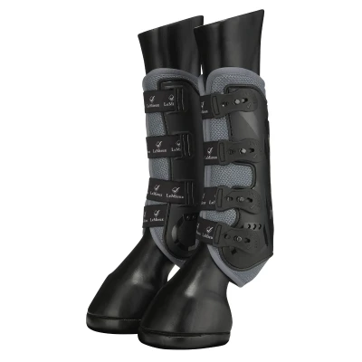 Abbildung von LeMieux Beinschutz Snug Boots Ultramesh Vorderseite Grau M