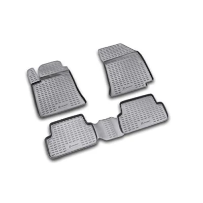 Abbildung von Element Gummimatten Passgenaue Fußmatten Renault Laguna 2001 2007 4tlg