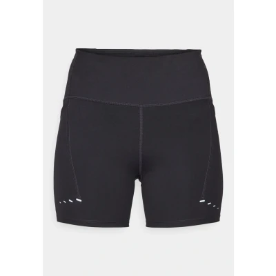 Abbildung von Nike Performance Swift Short Tights, Damen, Größe: XL, Black/reflective silver