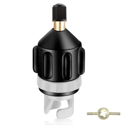 Abbildung von YCICHE sup Ventiladapter, Adapter für Kompressor Ventil Pumpe Zubehör Elektrisch Pumpenadapter Kajak Dingy Boote Paddelboard Schlauchboot Board Stand Up Paddle