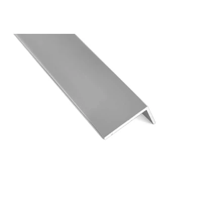 Abbildung von nielsen Aluminium Winkelprofil Silber matt eloxiert 2000x40x20 mm, Stärke: 2 Länge: 200 cm, ungleichschenklig, Made in Germany, Eckschutzprofil, Kantenschutz, Abschlußprofil, Ausgleichswinkel