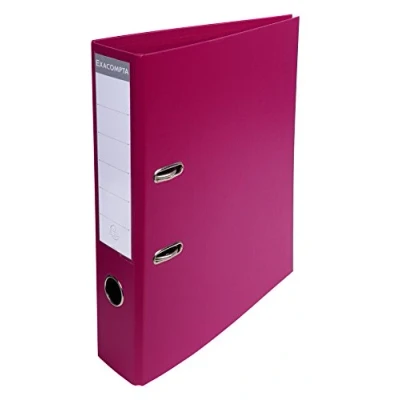Abbildung von 10 x Exacompta Ordner Premium A4 PVC 70mm fuchsia