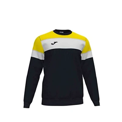 Abbildung von Joma Herren Crew Iv Sweatshirts, Schwarz/Gelb, XXS